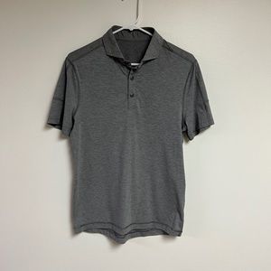 Lululemon Polo Shirt Gray Small